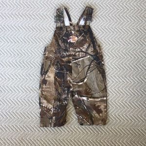 Baby Camo overalls
